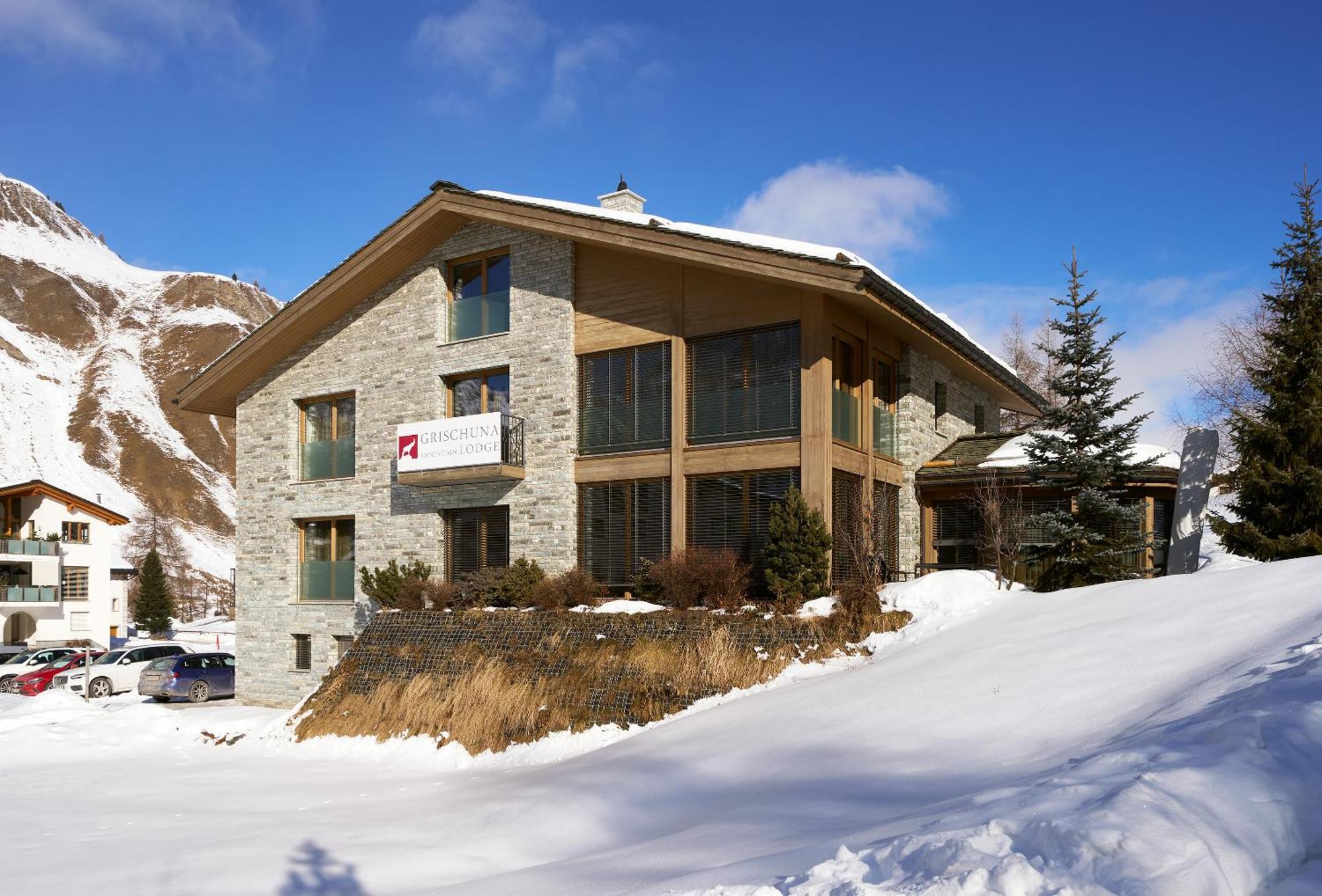Grischuna Mountain Lodge Samnaun Exterior foto